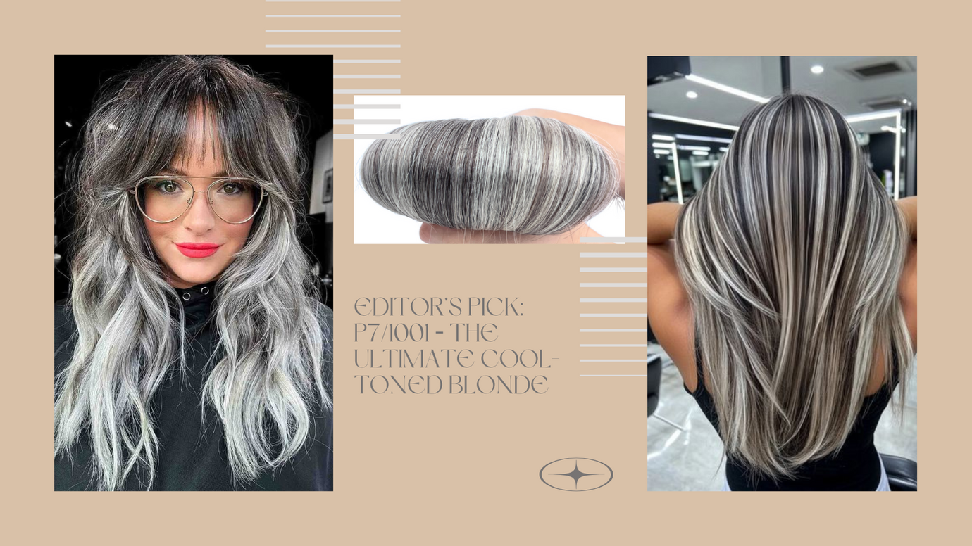 P7/1001: Achieve the Perfect Cool-Toned Blonde—No Damage, No Waiting