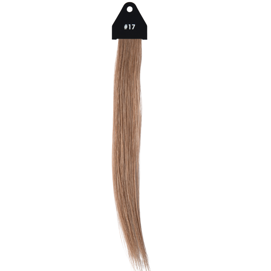 #17 Brown Blonde Genius Hybrid Weft Full Cuticle Human Hair Extensions Double Drawn-4 wefts