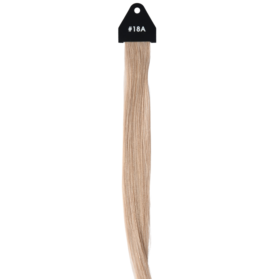 #18A Ash Chocolate Blonde Genius Hybrid Weft Full Cuticle Human Hair Extensions Double Drawn-4 wefts