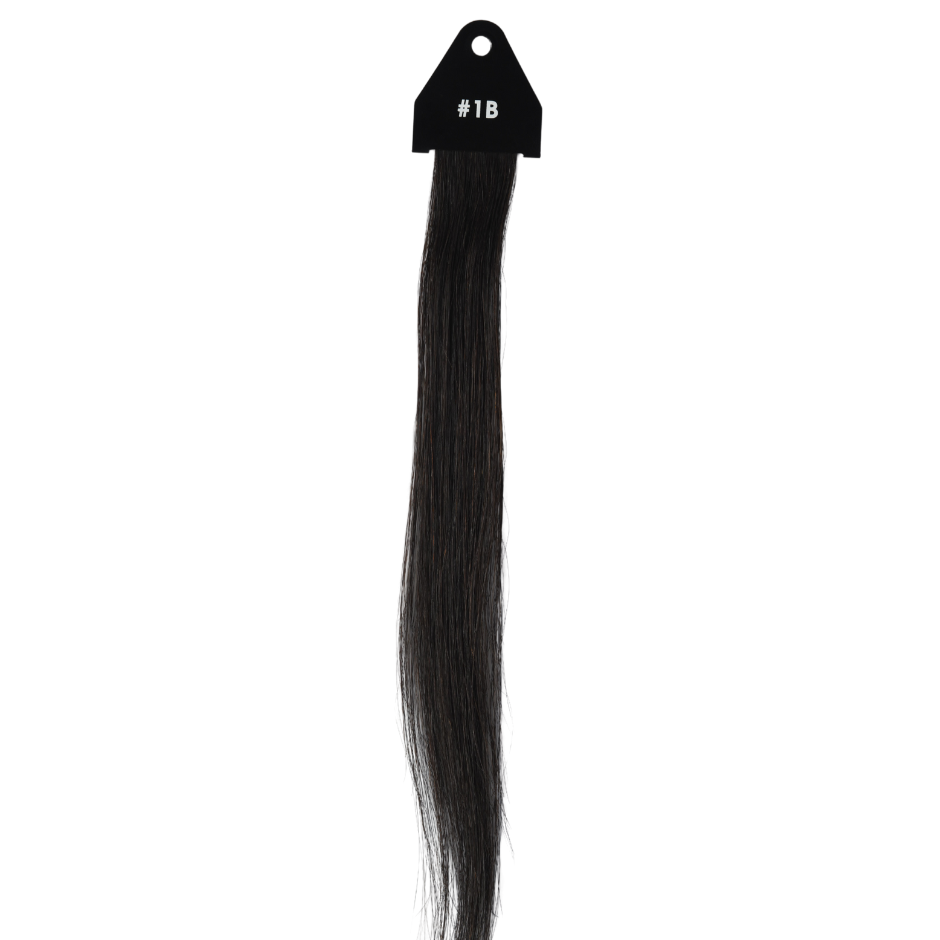 #1B Natural Black Genius Hybrid Weft Full Cuticle Human Hair Extensions Double Drawn-4 wefts