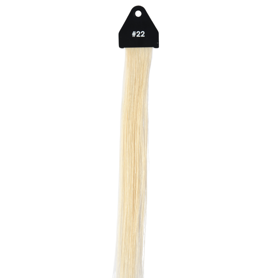 #22 Light Blonde Genius Hybrid Weft Full Cuticle Human Hair Extensions Double Drawn-4 wefts