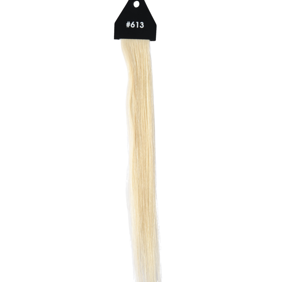 #613 Blonde Genius Hybrid Weft Full Cuticle Human Hair Extensions Double Drawn-4 wefts