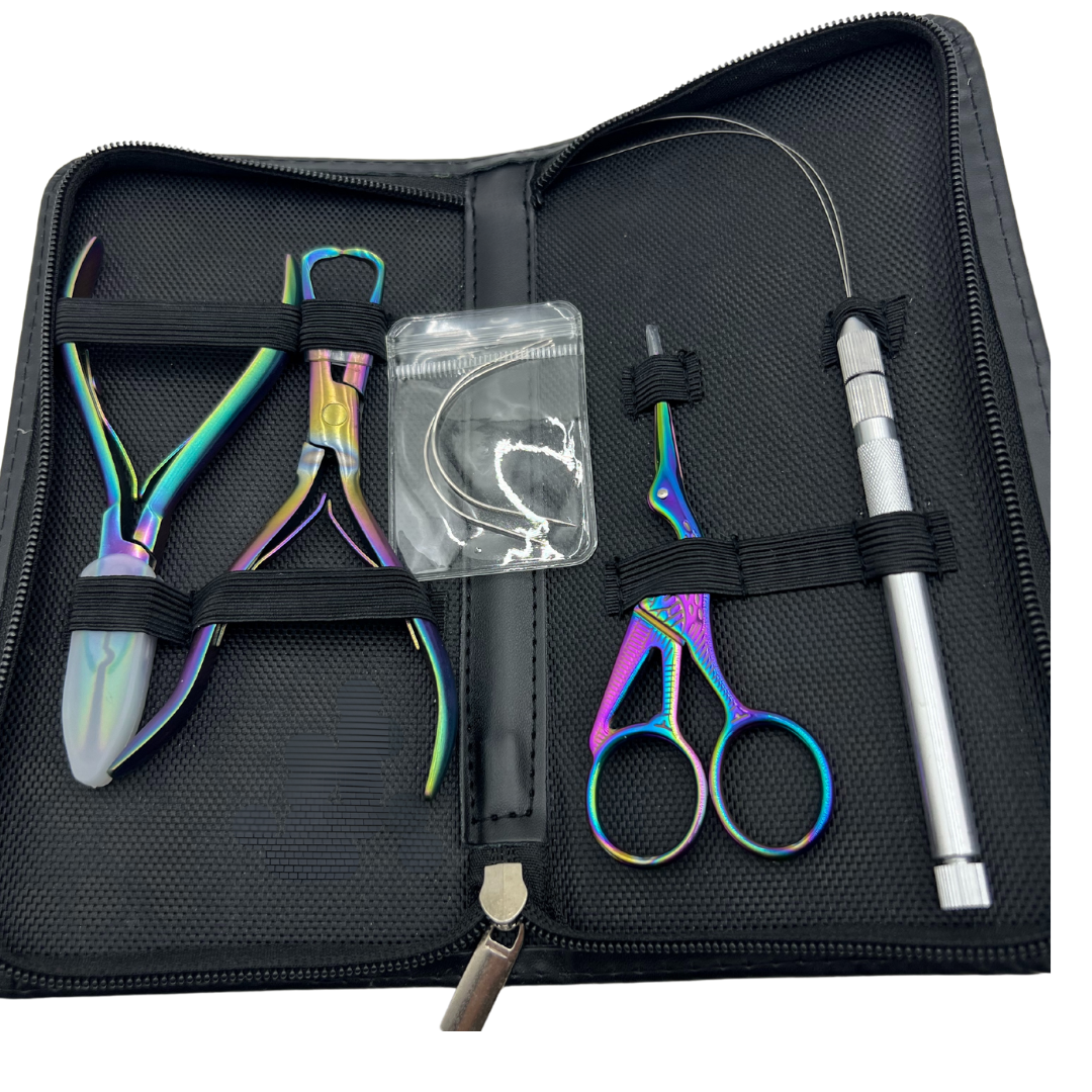 Hairlaya Rainbow Weft Installation Tool Kit