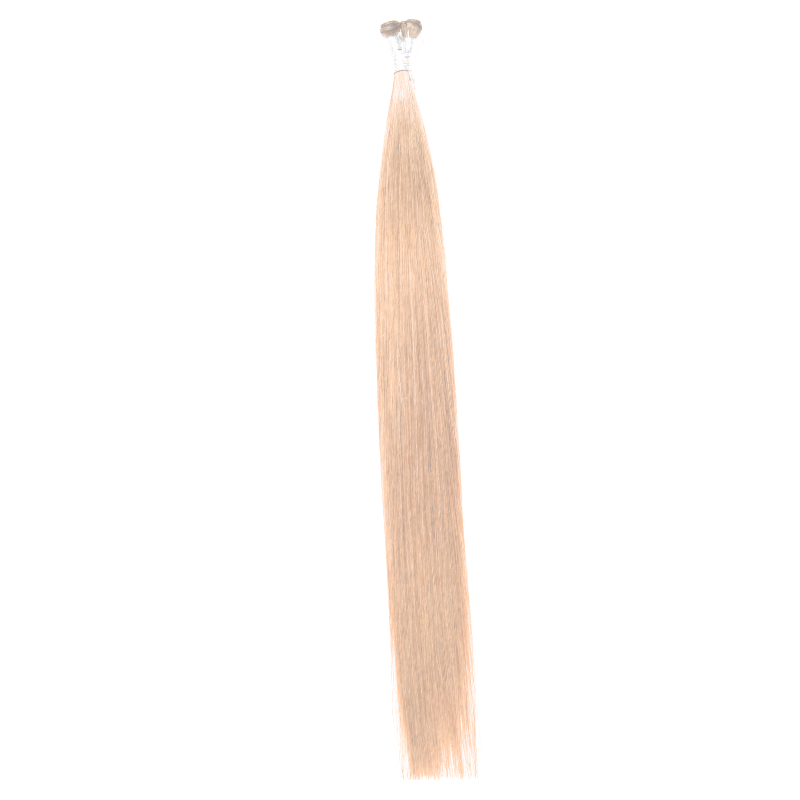 #18 Chocolate Blonde Genius Hybrid Weft Full Cuticle Human Hair Extensions Double Drawn-4 wefts